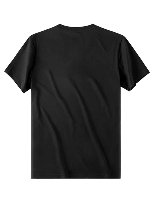 LUVGOGO Unisex Regular-Fit Basic Logo Tee